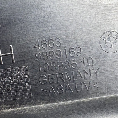 9899159 BMW F900R LEFT SIDE FRAME COVER FAIRIN FAIRING 2020 2021 2022 2023 2024 9899159