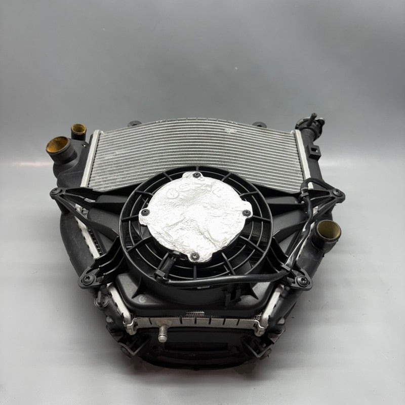 BMW K1300S RADIATOR WITH FAN  2007 08 09 10 2011 2012 2013 2014 2015 O