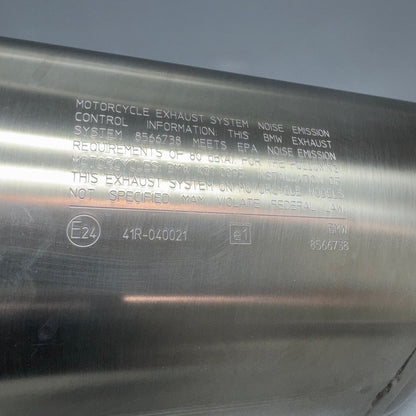 BMW F850GS MUFFLER REAR 2016 2017 2018 2019 2020 2021 2022 2023 2024 2