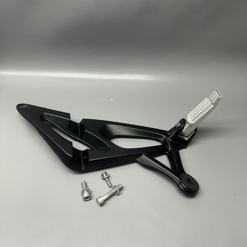 7660170 BMW K 1300S FOOTREST WITH HOLDER RIGHT REAR 2007-2011 2012 2013 2014 2015 OEM