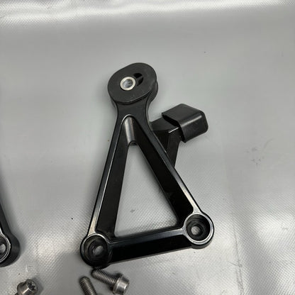 7717504 BMW K1600GTL FOOTPEG MOUNT LEFT RIGHT 2015 2016 2017 2018 2019 2020 2021 7717504