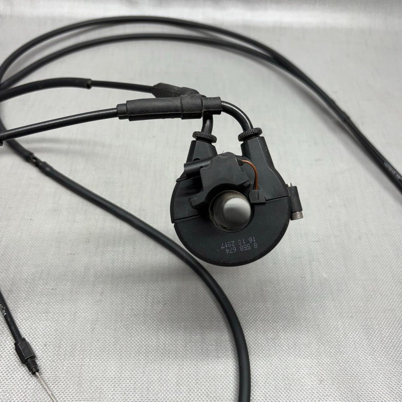 BMW C400X HANDLE RIGHT THROTTLE GRIP HEATED 2018 2019 2020 OEM 8558674