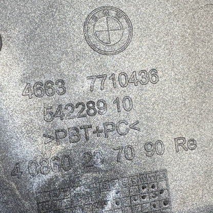 7710436 BMW K1600GT RIGHT FRONT TRIM FAIRING 2011 2012 2013 2014 2015 2016 OEM 7710436