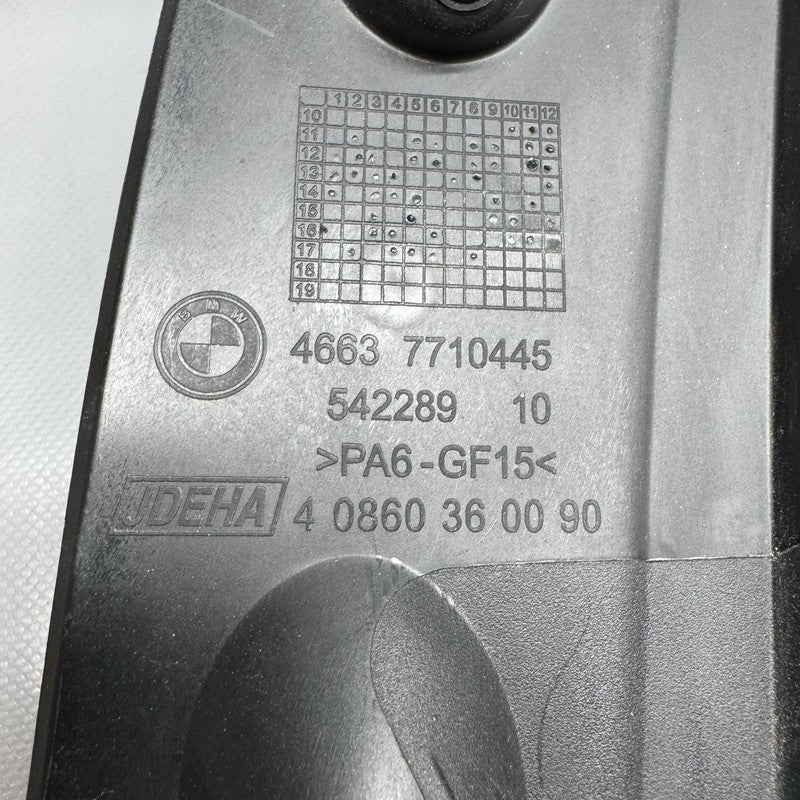 7710445 BMW K1600GTL AIR DUCT COVER TURN SIGNAL 2015 2016 2017 2018 2019 2020 2021 OEM