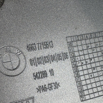 7715513 BMW K1600GTL FRONT LEFT SPEAKER TRIM FAIRING 2015 2016 2017 2018 2019 2020 2021 