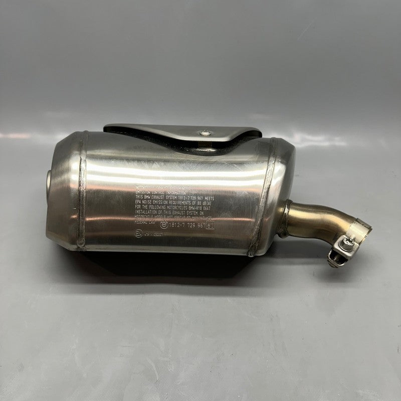 7729967 BMW C600 SPORT MUFFLER 2011 2012 2013 2014 2015 OEM 7729967