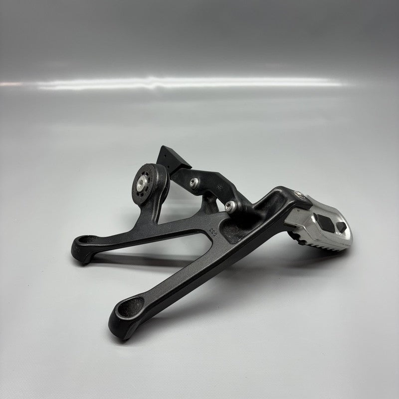 BMW R1300GS FOOTPEG WITH BRACKET RIGHT REAR 2022 2023 2024 OEM