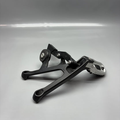 BMW R1300GS FOOTPEG WITH BRACKET RIGHT REAR 2022 2023 2024 OEM