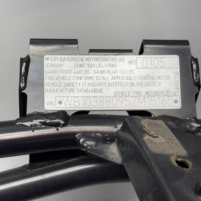 BMW R1200 RT REAR SUBFRAME 2005 2006 2007 2008 2009 OEM