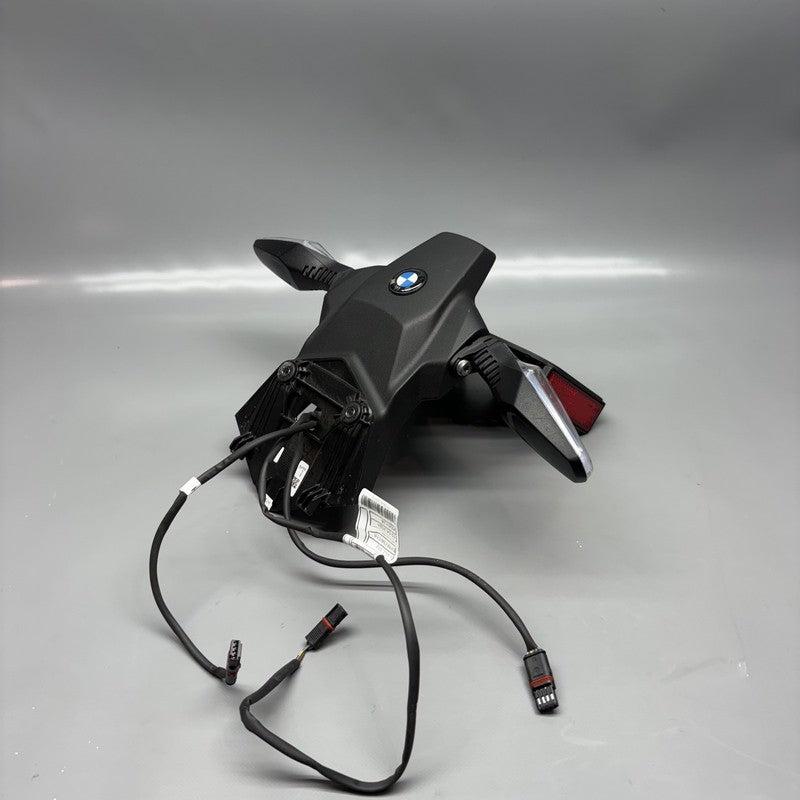 7107681 BMW M1000R TURN SIGNALS REAL PLATE BRACKET 2021 2022 2023 2024 OEM 7107681