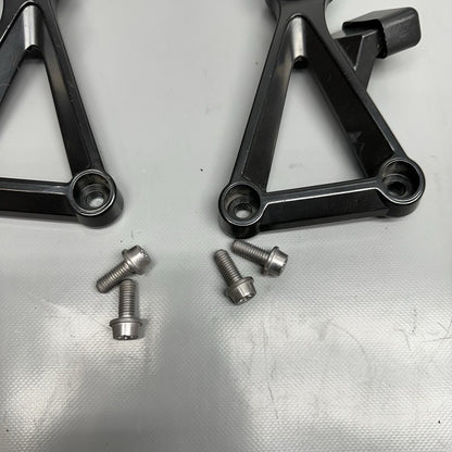 7717504 BMW K1600GTL FOOTPEG MOUNT LEFT RIGHT 2015 2016 2017 2018 2019 2020 2021 7717504