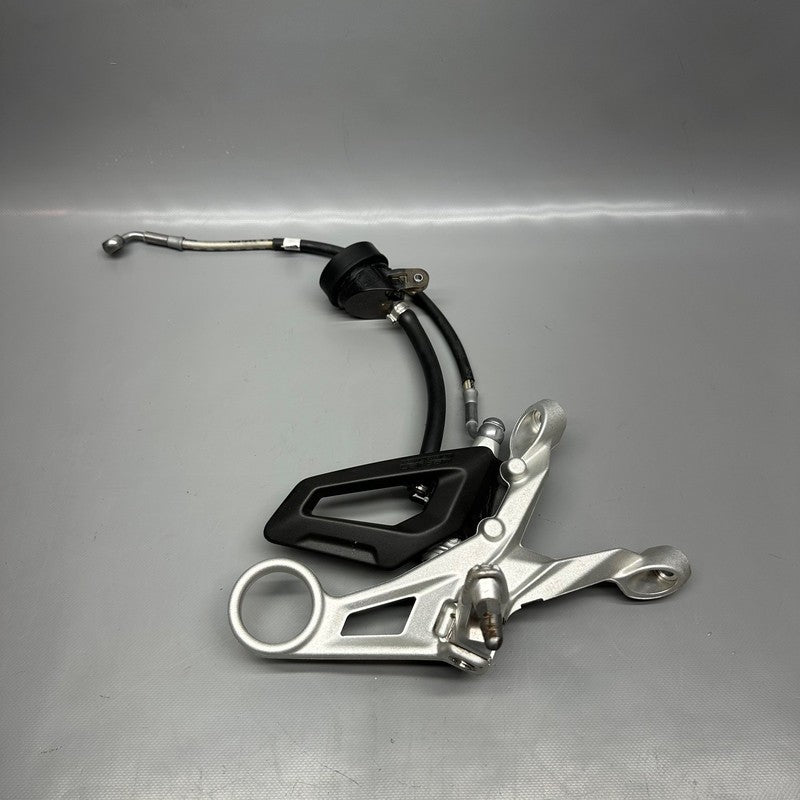 8568716 BMW S1000RR RIGHT FOOTREST WITH MASTER CYLINDER 2018 2019 2020 2021-2025 OEM