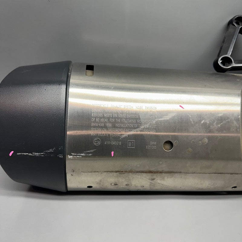 BMW K1600GTL MUFFLER RIGHT 2015 2016 2017 2018 2019 2020 2021 OEM