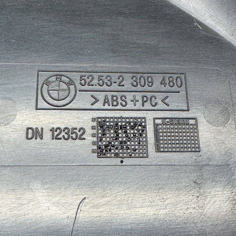 2309480 BMW K 1200LT SADDLEBAG LUGGAGE CASE RIGHT 2005 2006 2007 2008 OEM 2309480