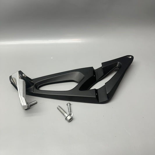 7660169 BMW K 1300S FOOTREST WITH HOLDER LEFT REAR 2007-2011 2012 2013 2014 2015 OEM