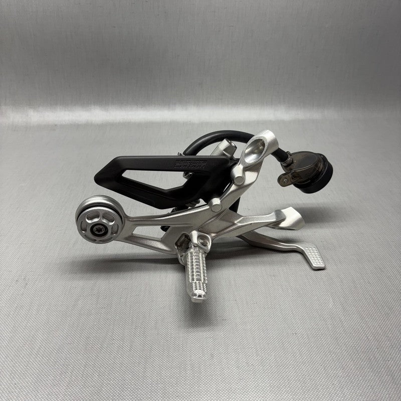 8568709 BMW S1000RR FOOTREST WITH BRAKE LEVER RIGHT FRONT 2019 2020 2021 2022 2023 2024