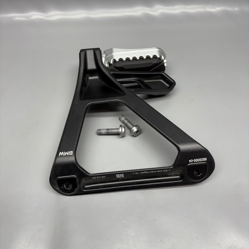 BMW R1300GS ADVENTURE FOOTPEG WITH BRACKET LEFT REAR 2023 2024 2025 OE
