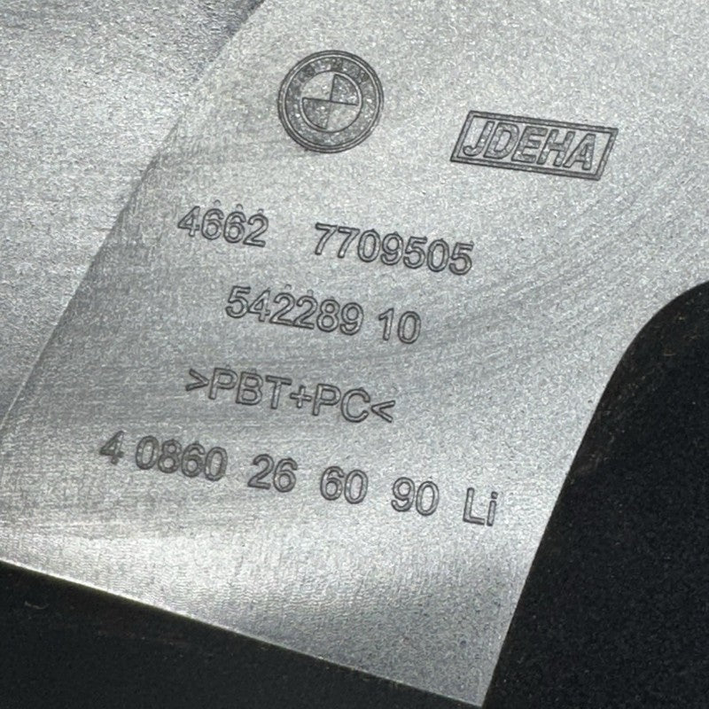 7709505 BMW K1600GTL TAIL FAIRING LEFT 2015 2016 2017 2018 2019 2020 2021 OEM 7709505