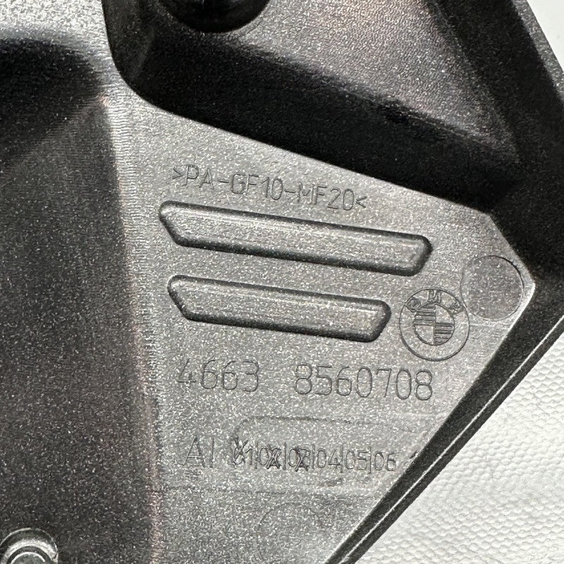 8560708 BMW K1600GTL TRANSMISSION COVER LEFT 2015 2016 2017 2018 2019 2020 2021 OEM