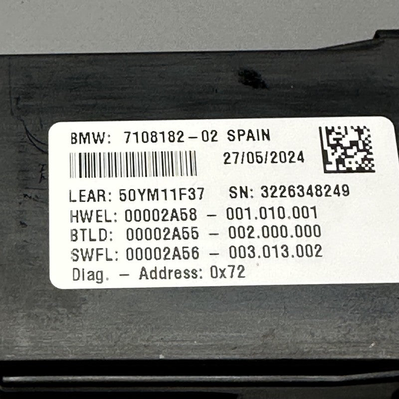 7108182 BMW M1000R HEADLIGHT CONTROL UNIT 2021 2022 2023 2024 OEM 7108182