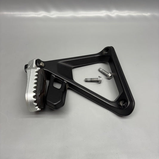 BMW R1300GS ADVENTURE FOOTPEG WITH BRACKET LEFT REAR 2023 2024 2025 OE