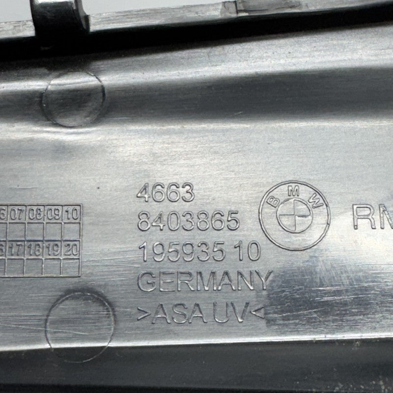 8403865 BMW F900R LEFT REAR FAIRING TRIM 2020 2021 2022 2023 2024 8403865